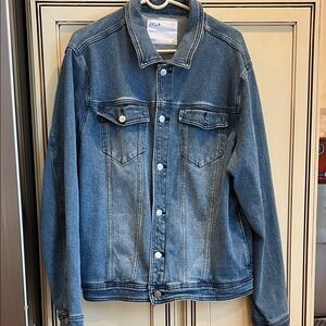 FILA Men's Classic Blue Denim Jacket